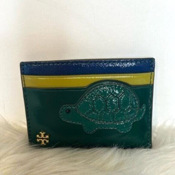 Tory Burch Turtle Card Case New! - Picture 5 of 9
